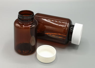 68mm Diameter Botol Obat PET 1.0mm Ketebalan Dinding Rata-Rata Untuk Kemasan Pil