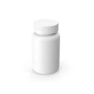 150cc HDPE White Square Botol Pil Plastik Untuk Bubuk Jus Obat