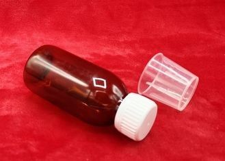 Screw Cap Medicine Syrup Bottle, Botol Plastik Kemasan Medis 100ml