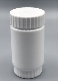 Screw Cap Wadah Farmasi HDPE, Wadah Obat Plastik Aluminium Liner
