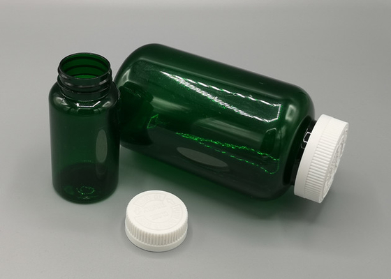 Wadah Pil Wadah Vitamin Plastik PET 500ml Dengan Aluminium Liner